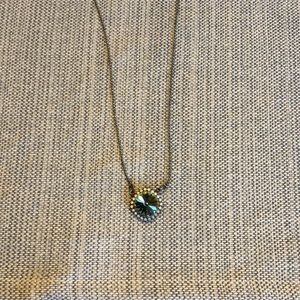 Beautiful green stone Sabika necklace